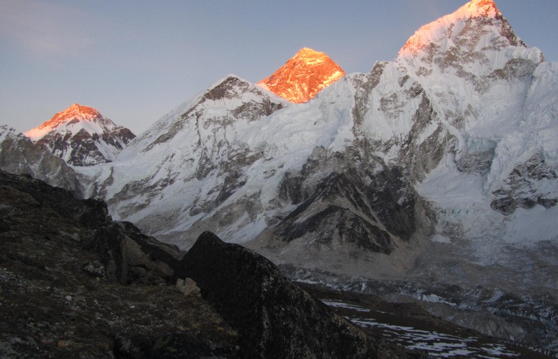 Everest_sunset