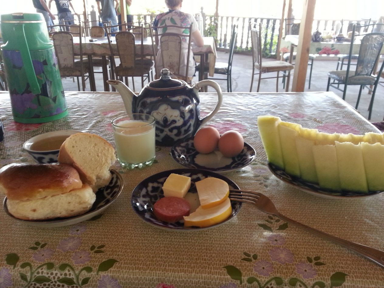 breakfast at samarkand